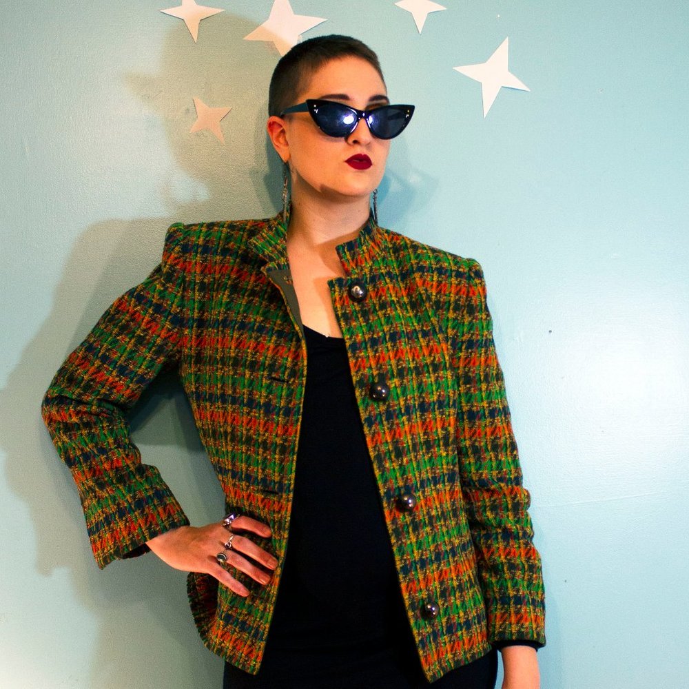 GIVENCHY Vintage Tweed Jacket